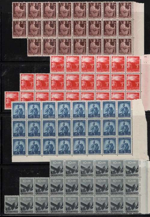 ITALY (Mint Blocks)