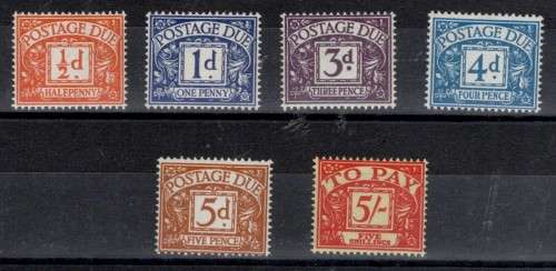 GREAT BRITAIN (Postage Dues) 1955 / 57