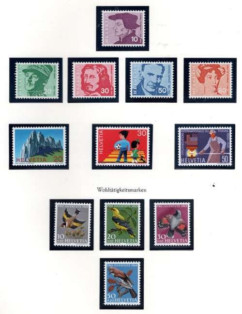 SWITZERLAND - B (12 Pages)
