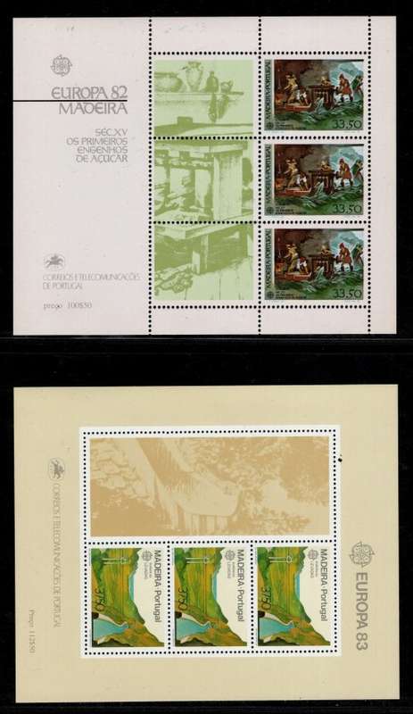 MADEIRA (2 X Miniature sheets)