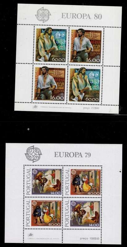 PORTUGAL (6 X Miniature sheets)