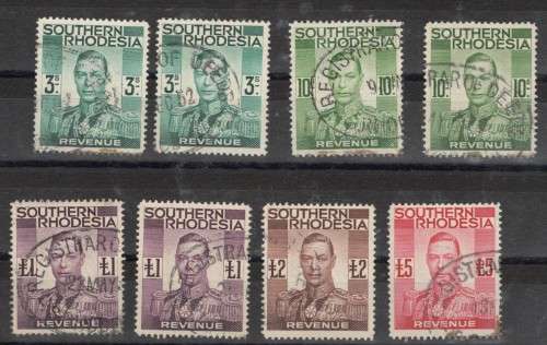 SOUTHERN RHODESIA (REVENUES)