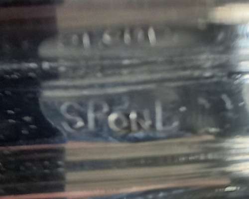 SILVER FRUIT BOWL