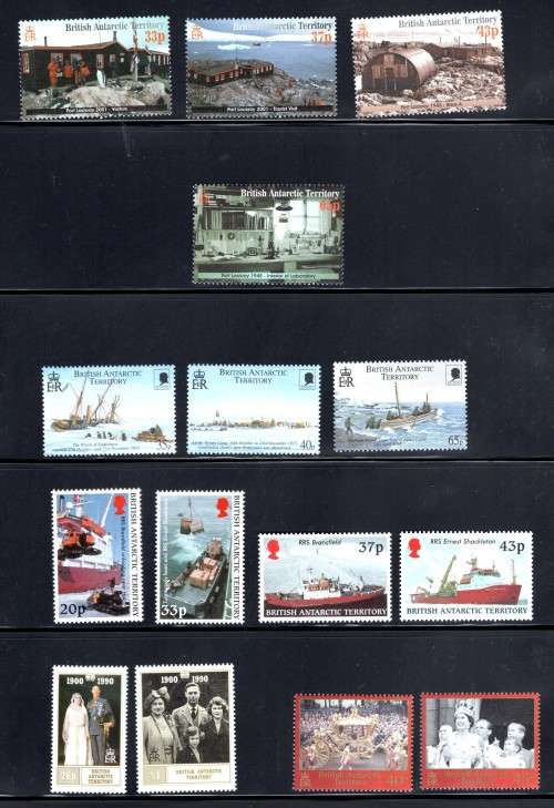 BRITISH ANTARCTIC TERRITORY (A) - 2 Pages