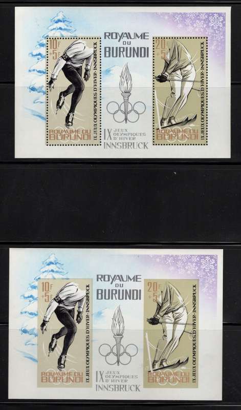 BURUNDI (1964 WINTER OLYMPICS)