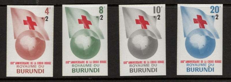 BURUNDI (1963 RED CROSS)