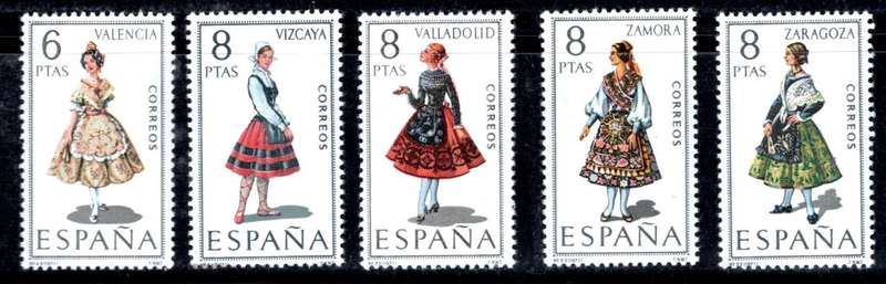 SPAIN (C) Provincial Costumes (3 Pages)