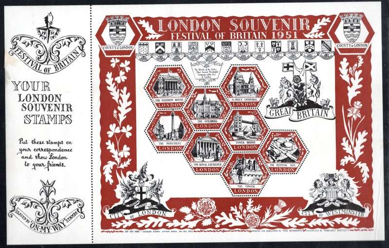 GREAT BRITAIN (1951 Festival Labels)