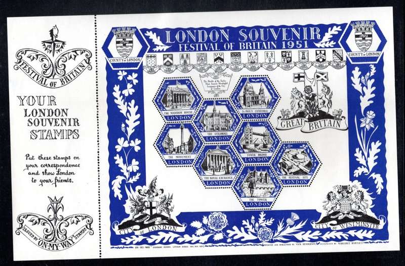 GREAT BRITAIN (1951 Festival Labels)