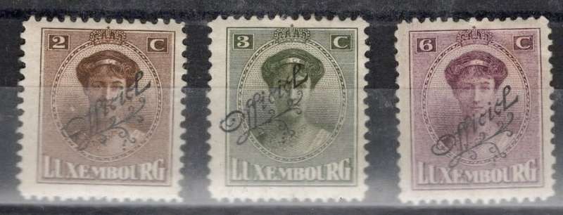 LUXEMBOURG (1922 OFFICIALS)