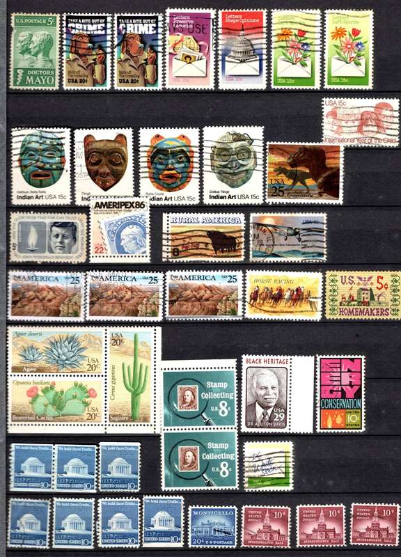 USA (Stock book)