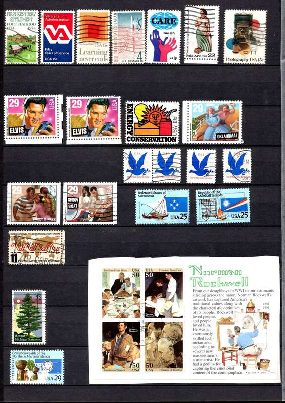 USA (Stock book)