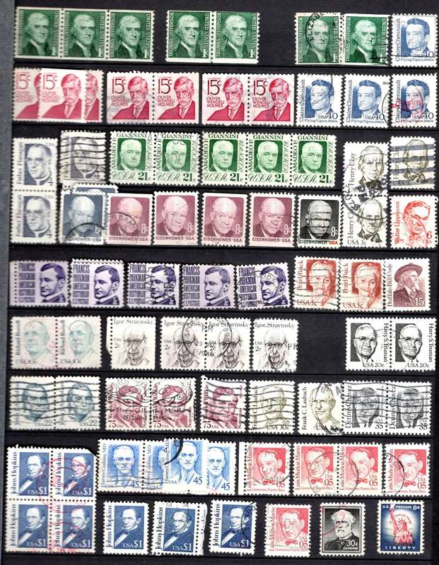 USA (Stock book)
