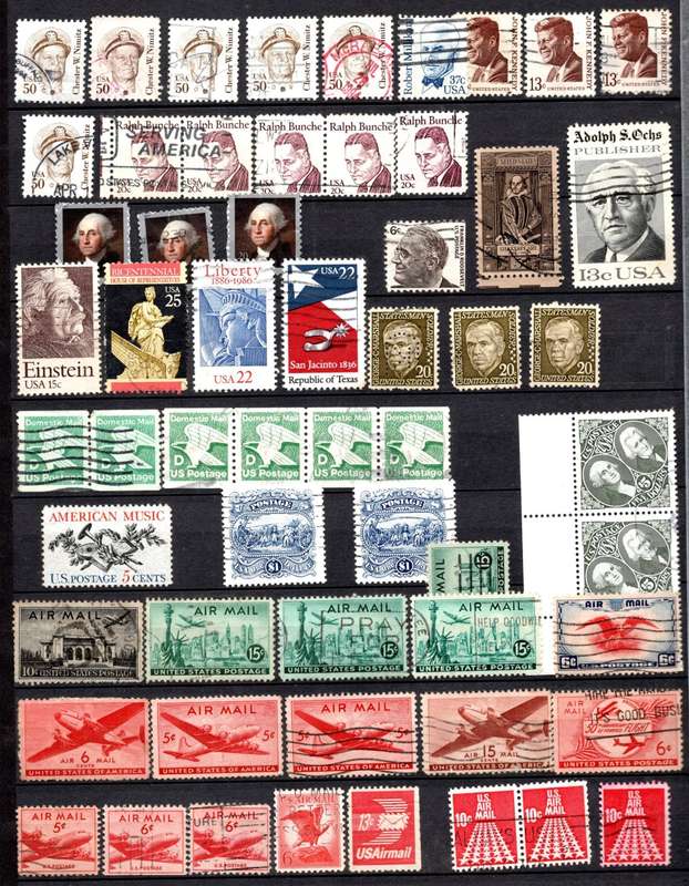 USA (Stock book)