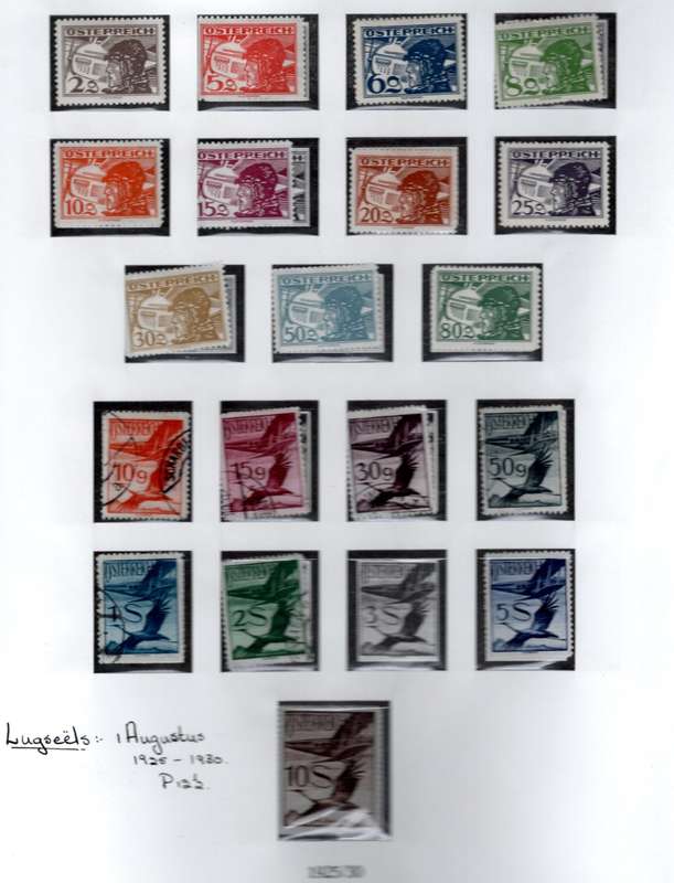AUSTRIA (1925 Air Set)