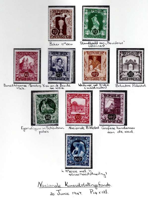 AUSTRIA (1946 / 47) 3 Pages