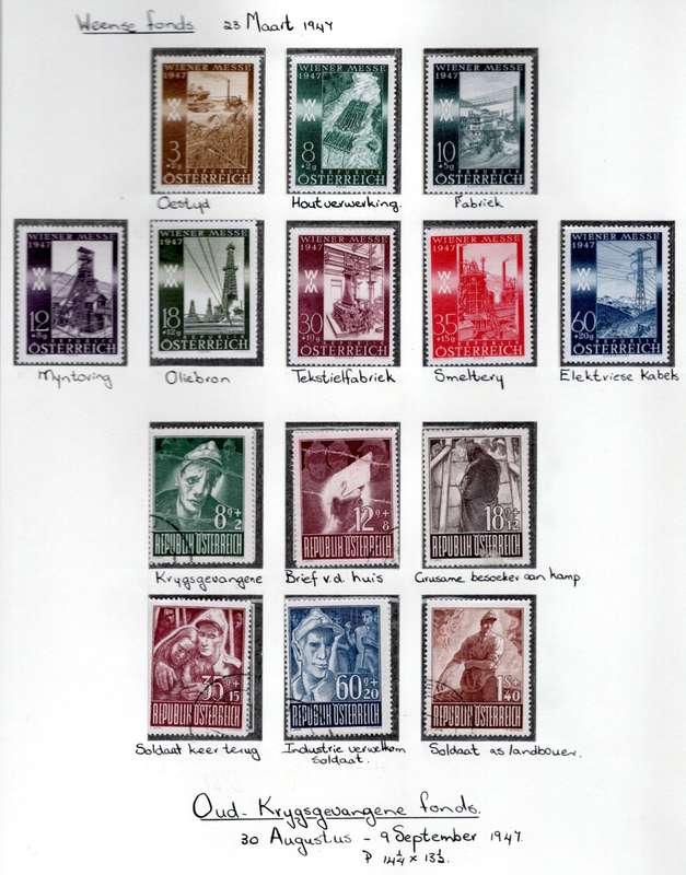 AUSTRIA (1946 / 47) 3 Pages