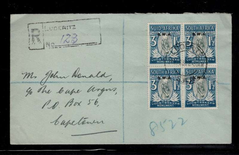 SOUTH WEST AFRICA (1933)