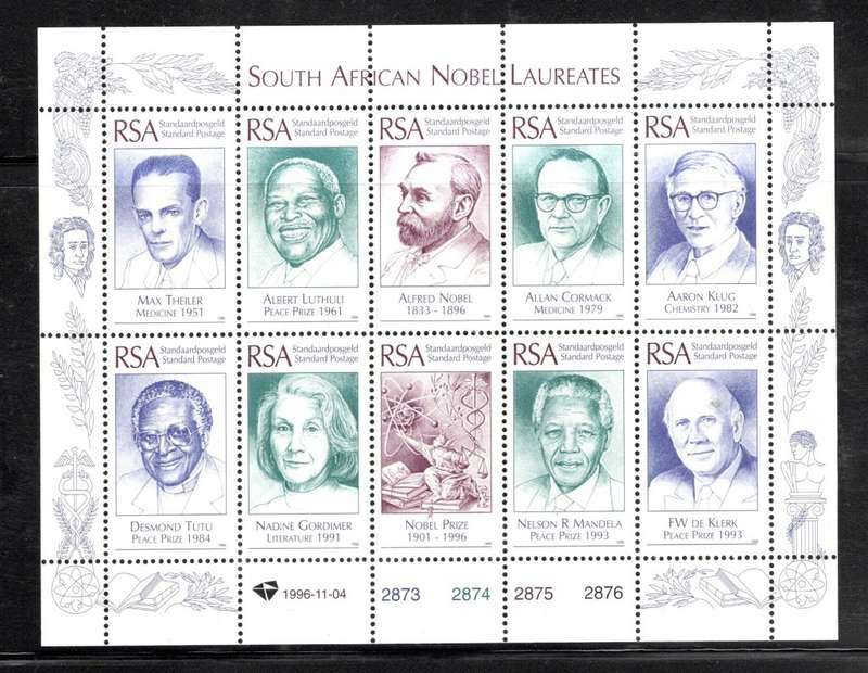 SOUTH AFRICA (Nobel Laureates)