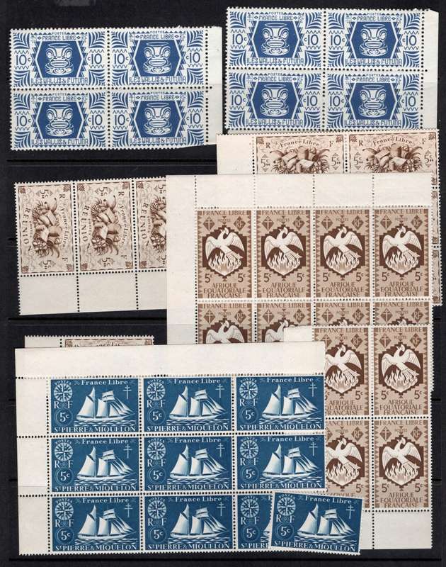 FRENCH COLONIES (2 Pages)