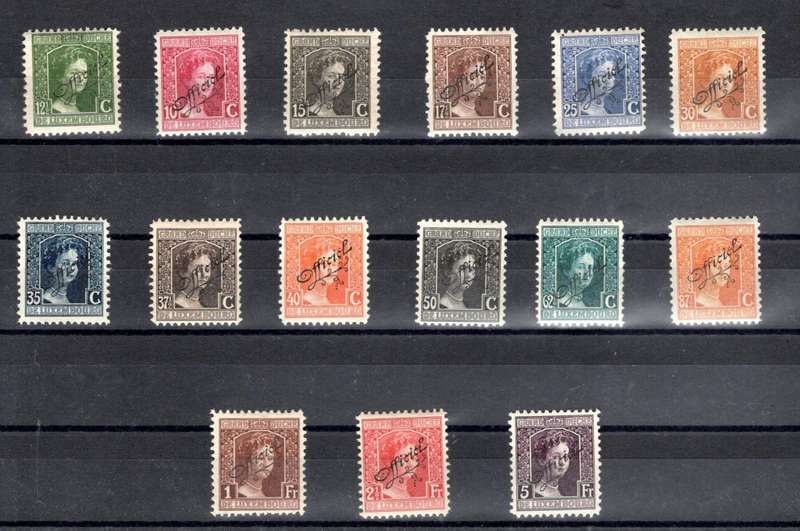 LUXEMBOURG (1915 Officials)