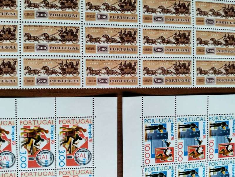 PORTUGAL (Mixed Part sheets)