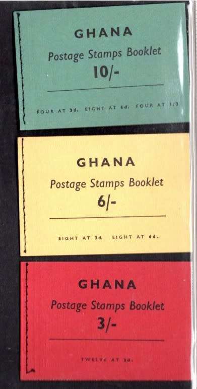 GHANA (Stamp booklets)