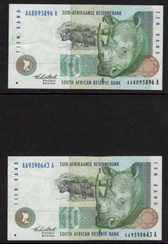 SOUTH AFRICA - Bank Notes