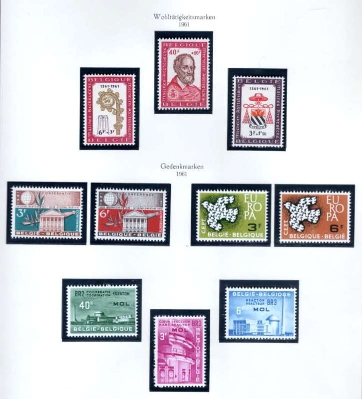 BELGIUM (1961) - 4 Pages