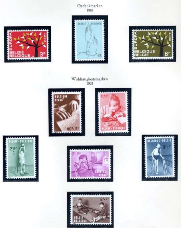 BELGIUM (1962) 4 Pages
