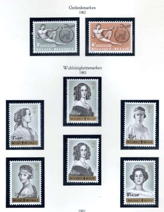 BELGIUM (1962) 4 Pages