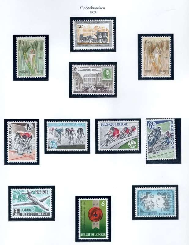 BELGIUM (1963) 5 Pages