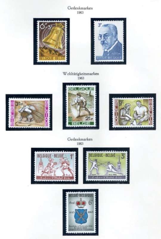 BELGIUM (1963) 5 Pages