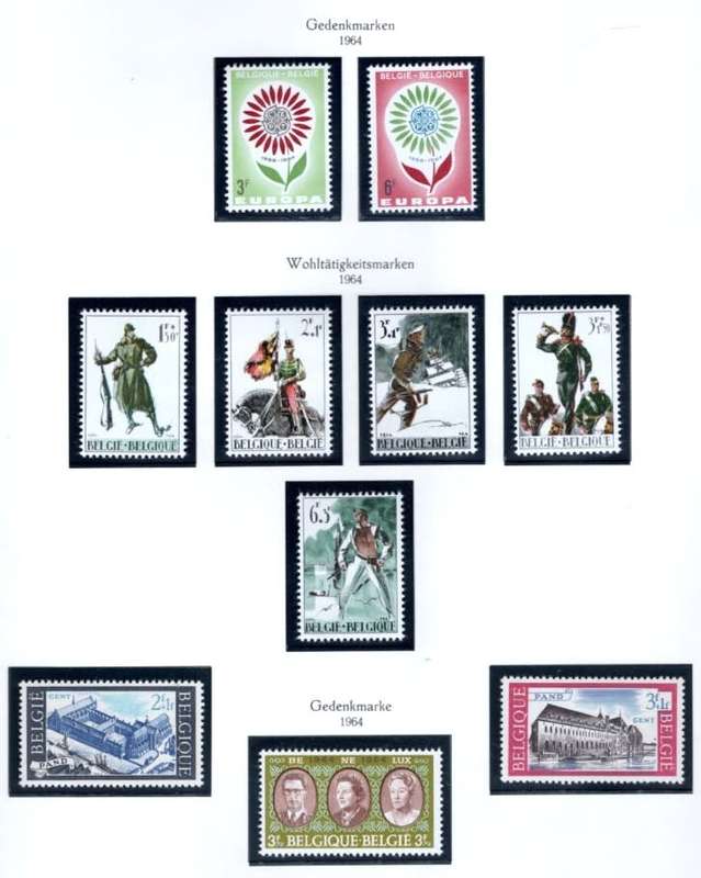 BELGIUM (1964) 7 Pages