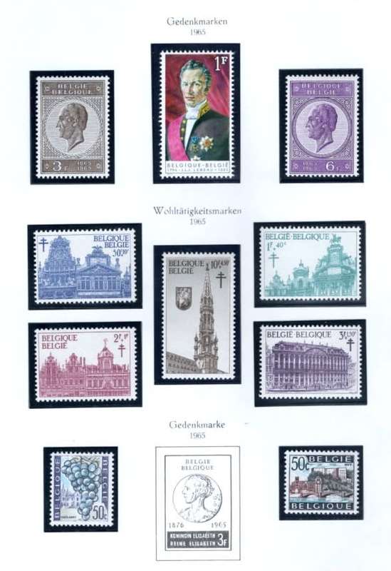 BELGIUM (1965) 5 Pages