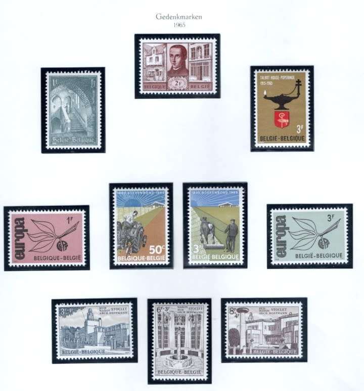 BELGIUM (1965) 5 Pages