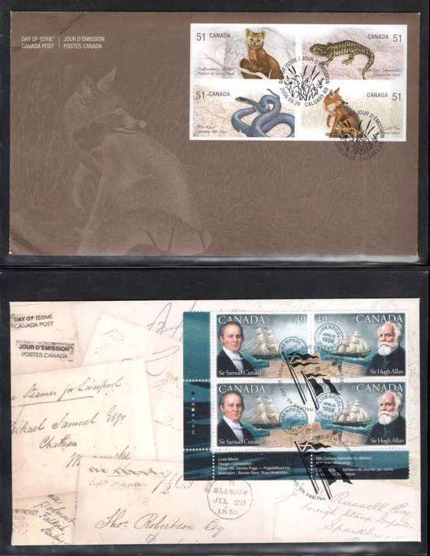 CANADA (4 x FDC`s)