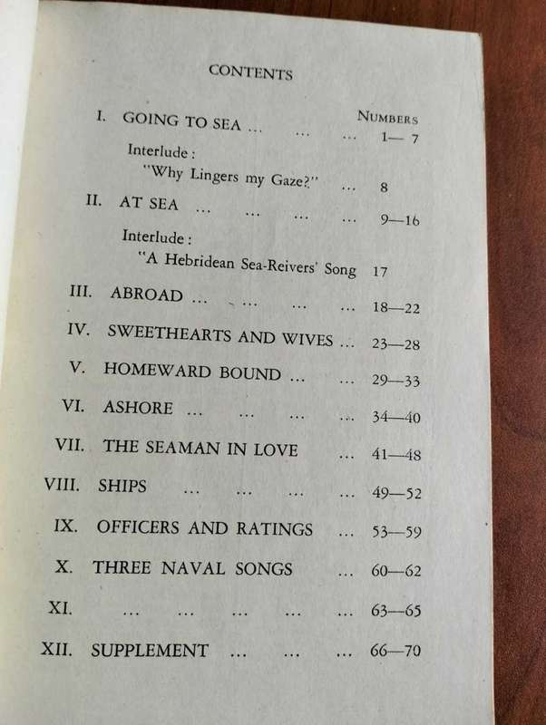 GREAT BRITAIN (1945 Naval Song Book)