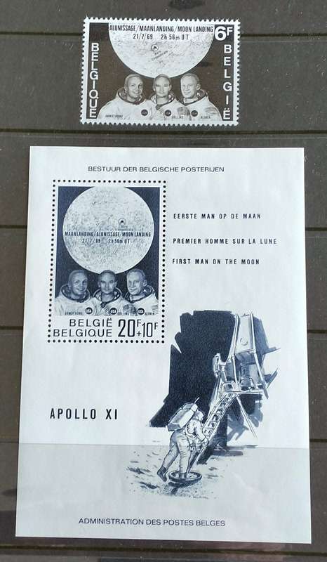 BELGIUM (1969 First Man on the Moon)