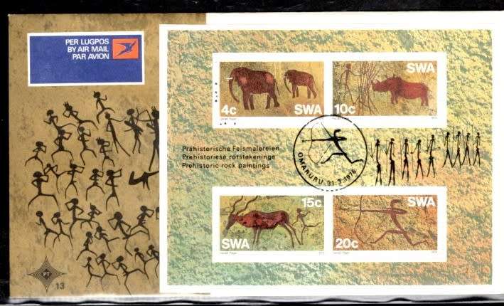 SOUTH WEST AFRICA (1976 Rock Paintings)