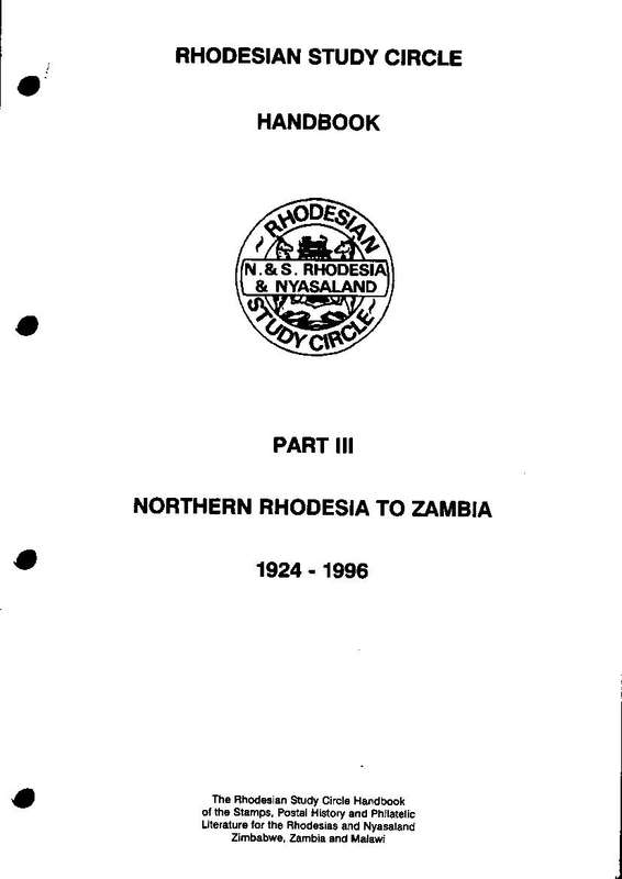 NORTHERN RHODESIA TO ZAMBIA (1924 - 1996)