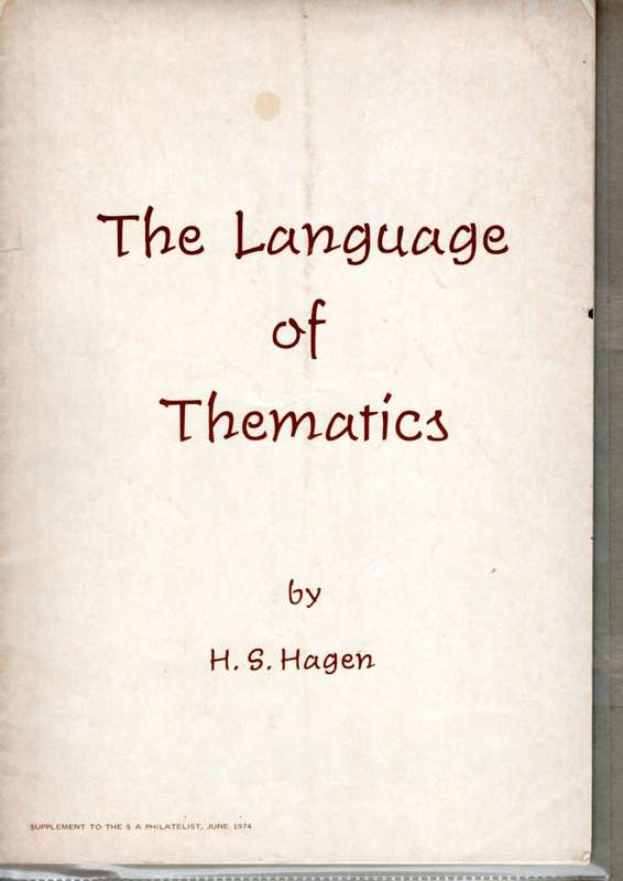 THE LANGUAGE OF THEMATICS BY H.S. HAGEN (24 Pages)