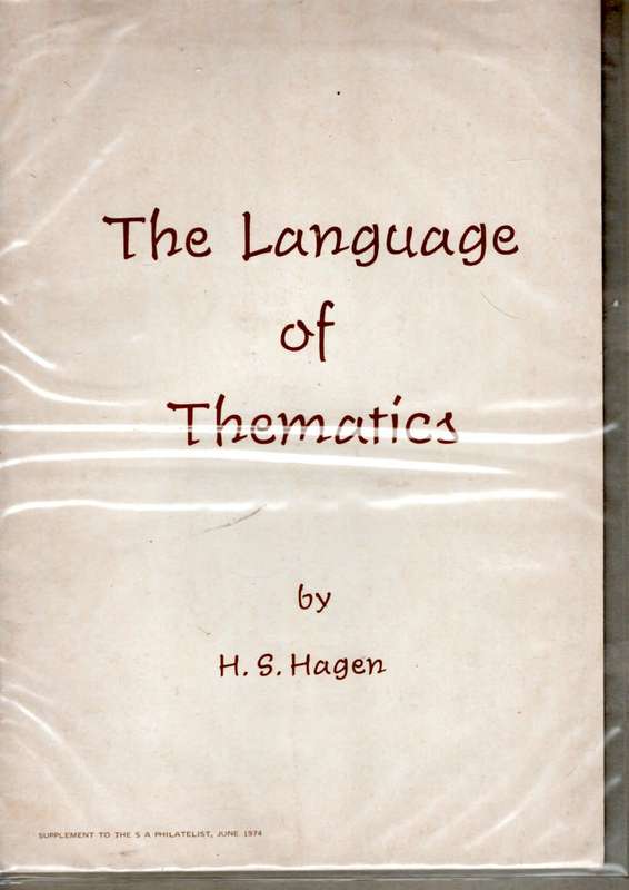THE LANGUAGE OF THEMATICS BY H.S. HAGEN (24 Pages)