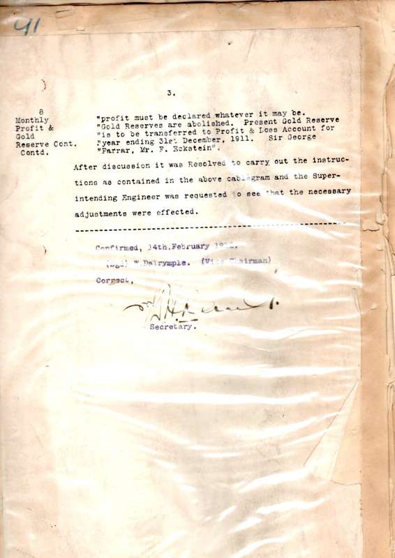 EAST RAND MINES MINUTES (21/6/1911)