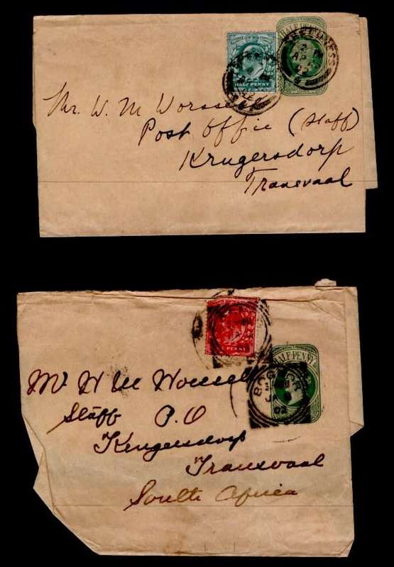 SOUTH AFRICA NEWSPAPER WRAPPERS (Boer War Period)