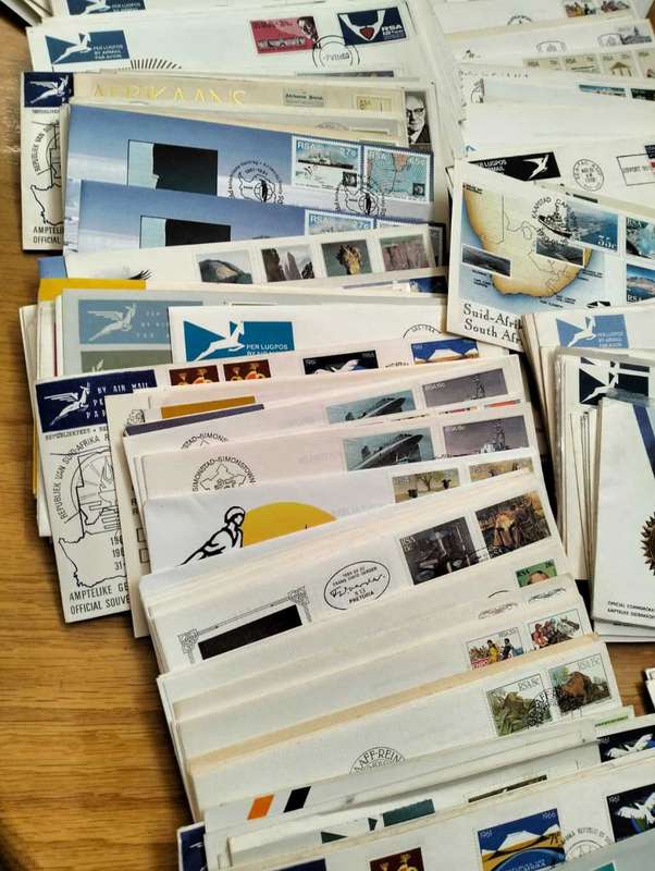 BOX OF  FDC`s (250 + covers)