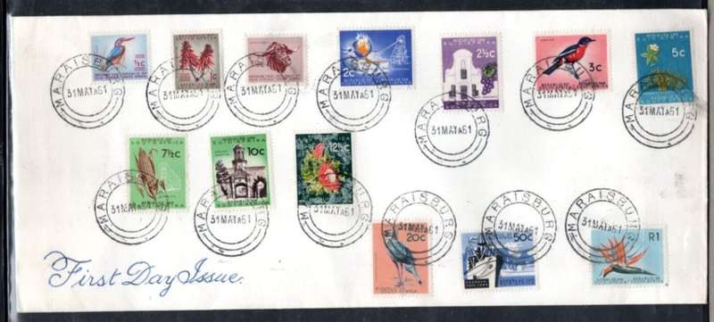 SOUTH AFRICA (1961 FDC)