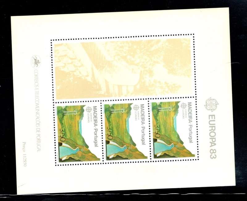 MADEIRA (1981, 82 & 83 EUROPA)