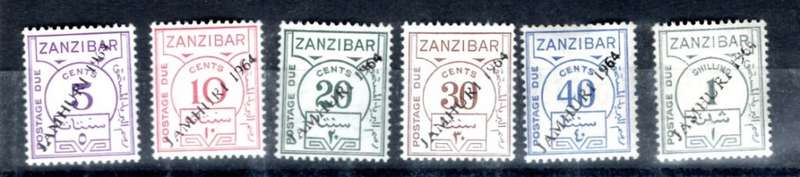 ZANZIBAR (POSTAGE DUES)