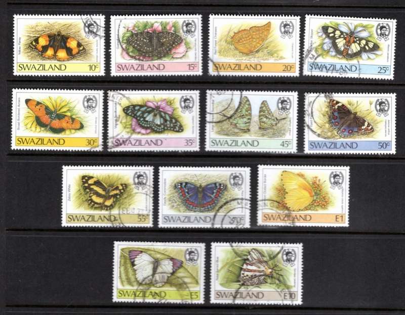 SWAZILAND (1987 Butterflies)